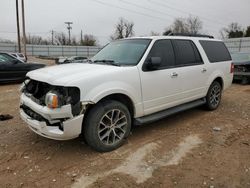 Salvage cars for sale at Oklahoma City, OK auction: 2015 Ford Expedition EL XLT