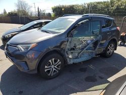 Salvage cars for sale at San Martin, CA auction: 2017 Toyota Rav4 LE