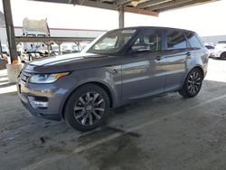 Salvage cars for sale from Copart Hayward, CA: 2016 Land Rover Range Rover Sport HSE