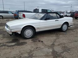 Salvage cars for sale at Woodhaven, MI auction: 1990 Cadillac Allante