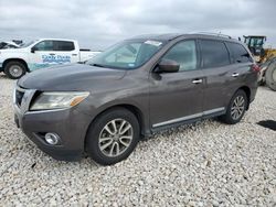 Salvage cars for sale at Taylor, TX auction: 2015 Nissan Pathfinder S