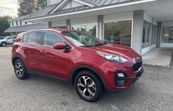 Salvage cars for sale at North Billerica, MA auction: 2021 KIA Sportage LX