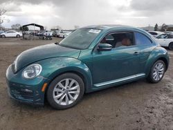 Volkswagen salvage cars for sale: 2017 Volkswagen Beetle 1.8T