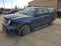 Salvage cars for sale at Gaston, SC auction: 2017 Ford Expedition EL XLT