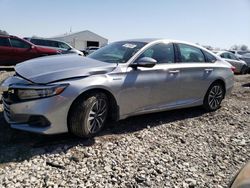 Salvage cars for sale at Cicero, IN auction: 2022 Honda Accord Hybrid EXL