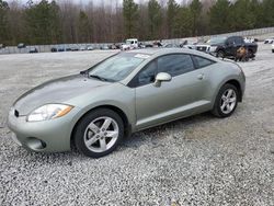 Salvage cars for sale at Gainesville, GA auction: 2008 Mitsubishi Eclipse GS