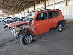 Jeep salvage cars for sale: 2018 Jeep Renegade Latitude