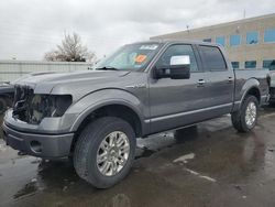 Salvage cars for sale at Littleton, CO auction: 2012 Ford F150 Supercrew