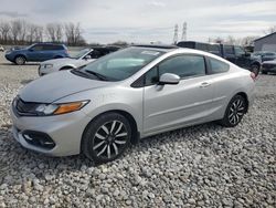 Salvage cars for sale at Barberton, OH auction: 2014 Honda Civic EXL