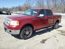 Salvage trucks for sale at Ellwood City, PA auction: 2008 Ford F150 Supercrew