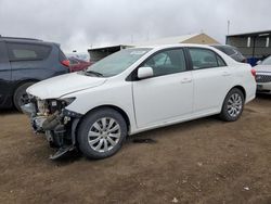 Salvage cars for sale at Brighton, CO auction: 2012 Toyota Corolla Base