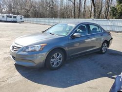 Salvage cars for sale at Glassboro, NJ auction: 2012 Honda Accord SE