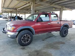 Salvage cars for sale from Copart Hayward, CA: 2003 Toyota Tacoma Double Cab