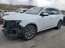 Salvage cars for sale at Littleton, CO auction: 2018 Audi Q7 Premium Plus