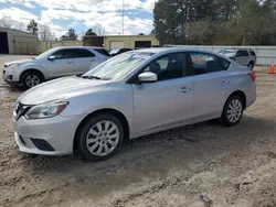 Nissan salvage cars for sale: 2017 Nissan Sentra S