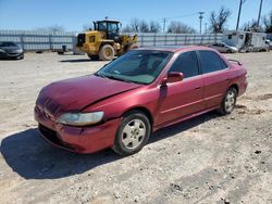 Salvage cars for sale at Oklahoma City, OK auction: 2002 Honda Accord EX