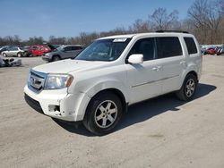 Salvage cars for sale at Ellwood City, PA auction: 2011 Honda Pilot Touring