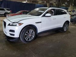 Salvage cars for sale at Woodhaven, MI auction: 2019 Jaguar F-PACE Premium