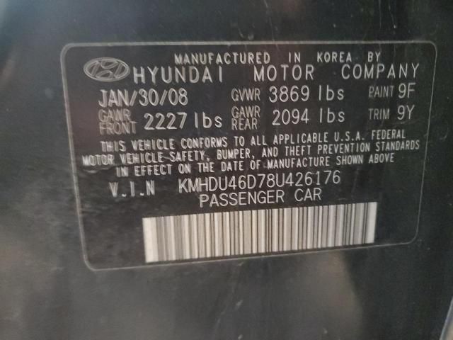 2008 Hyundai Elantra GLS