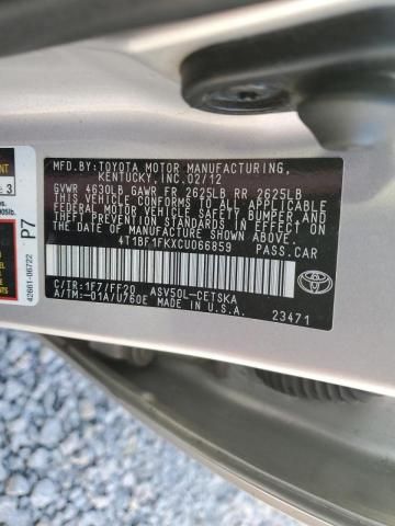 2012 Toyota Camry Base