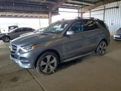 Salvage cars for sale at American Canyon, CA auction: 2016 Mercedes-Benz GLE 350 4matic