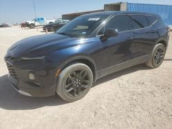 Salvage cars for sale at Andrews, TX auction: 2020 Chevrolet Blazer 1LT