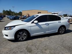 Salvage cars for sale at Gaston, SC auction: 2013 Honda Accord LX