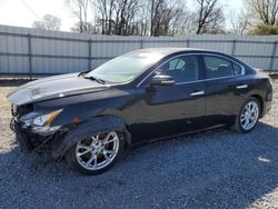 Salvage cars for sale at Gastonia, NC auction: 2012 Nissan Maxima S