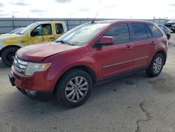 Salvage cars for sale from Copart Fresno, CA: 2007 Ford Edge SEL Plus