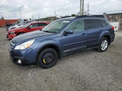 SUV salvage a la venta en subasta: 2014 Subaru Outback 2.5I Premium