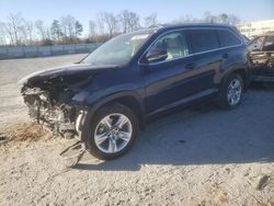 Salvage cars for sale at Spartanburg, SC auction: 2016 Toyota Highlander Limited