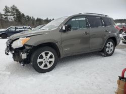 Salvage cars for sale at Windham, ME auction: 2012 Toyota Rav4 Limited