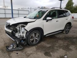 Salvage cars for sale at Sacramento, CA auction: 2019 Subaru Forester Touring