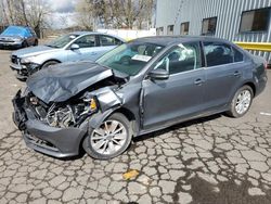 Salvage cars for sale at Portland, OR auction: 2015 Volkswagen Jetta TDI