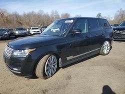 Land Rover salvage cars for sale: 2015 Land Rover Range Rover Supercharged