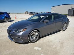 Salvage cars for sale at Taylor, TX auction: 2016 Lexus ES 350