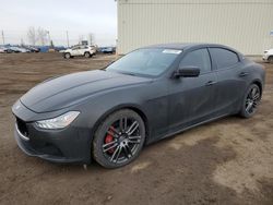 Salvage cars for sale at Rocky View County, AB auction: 2015 Maserati Ghibli S