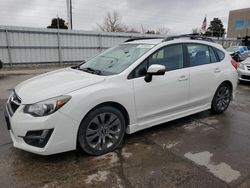 2016 Subaru Impreza Sport Premium en venta en Littleton, CO