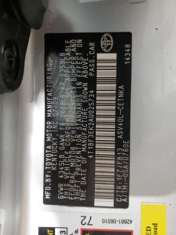 2010 Toyota Camry Base