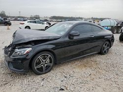 Salvage cars for sale at Houston, TX auction: 2018 Mercedes-Benz C300