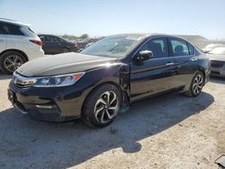 Salvage cars for sale at San Antonio, TX auction: 2016 Honda Accord EX