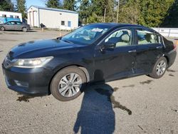 Salvage cars for sale at Arlington, WA auction: 2013 Honda Accord LX