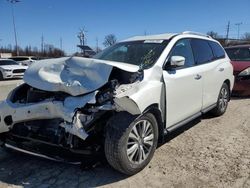 Nissan salvage cars for sale: 2018 Nissan Pathfinder S