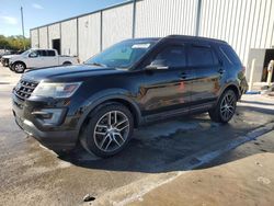 Salvage cars for sale at Apopka, FL auction: 2017 Ford Explorer Sport