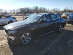 Salvage cars for sale at Chalfont, PA auction: 2018 Mercedes-Benz E 300 4matic