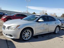 Salvage cars for sale at Littleton, CO auction: 2009 Nissan Maxima S