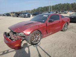 Salvage cars for sale at Greenwell Springs, LA auction: 2013 Ford Mustang GT