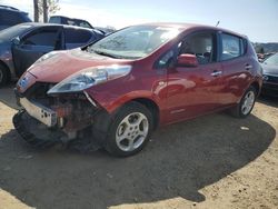 Nissan salvage cars for sale: 2012 Nissan Leaf SV