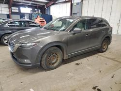 Salvage cars for sale at East Granby, CT auction: 2018 Mazda CX-9 Touring