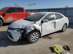 2016 Toyota Corolla L en venta en Kansas City, KS